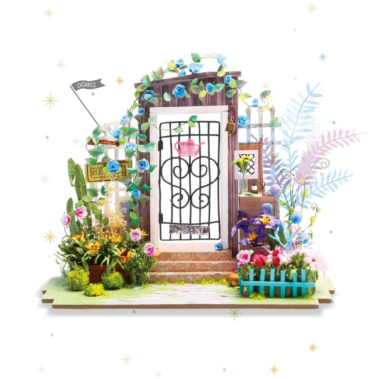 Румбокс Калитка в волшебный сад Diy House  ("Калитка в цветах")