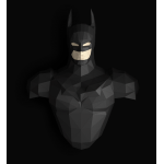 3Д фигура из бумаги "Бэтмен"