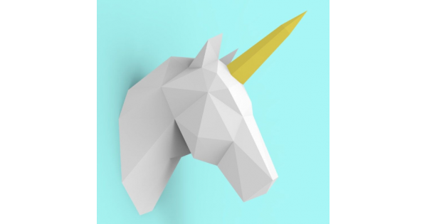 Оригами единорог – детальная схема сборки