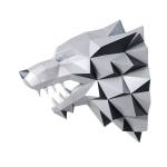 3Д фигура из бумаги "Волк"
